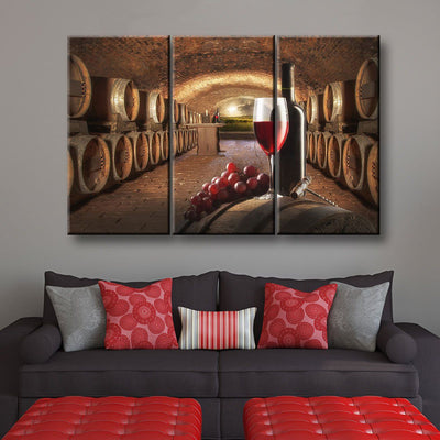 Old Wine Cellar - Amazing Canvas Prints