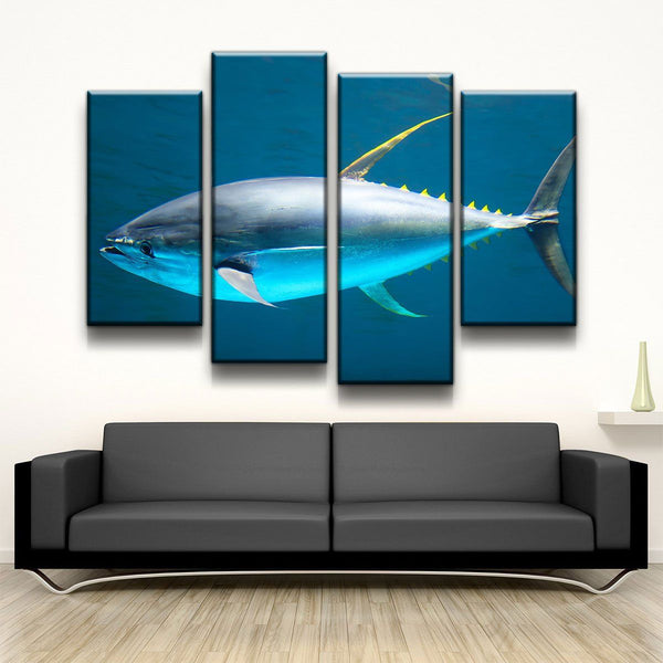 Yellowfin Tuna - Amazing Canvas Prints